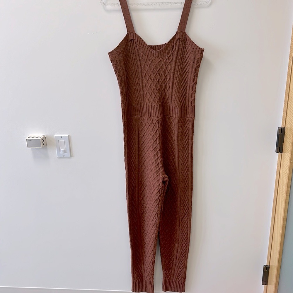 Fashion Nova • Sweater Jumpsuit • Sz XL • NWT!